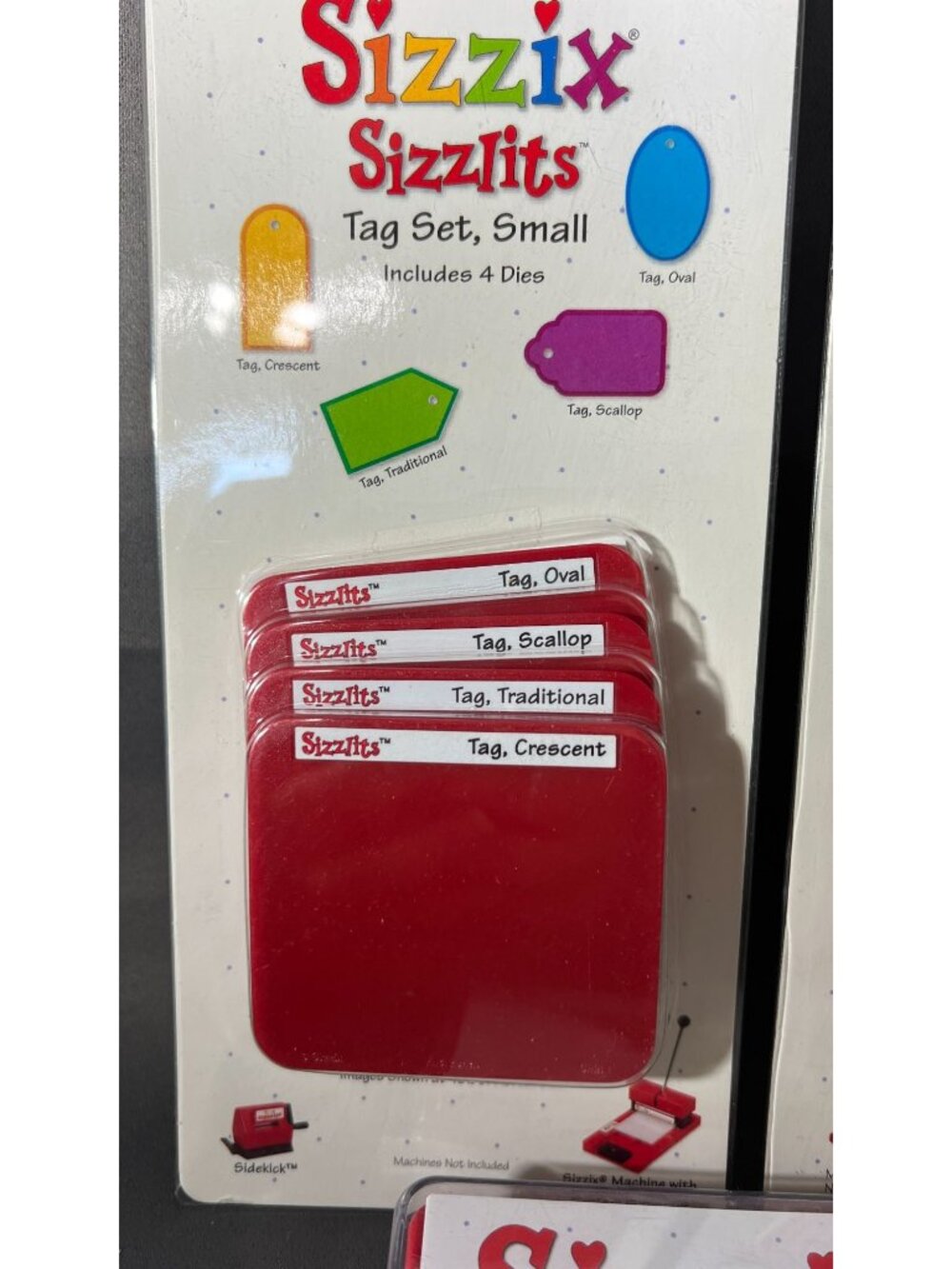 Sizzix Sizzlits Dies Bundle Tags Flowers Butterfly Tree Set - Picture 2 of 4